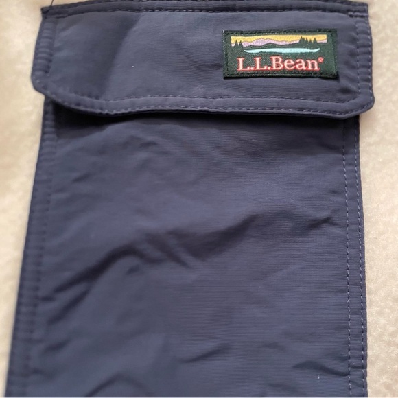 LL Bean Jacket Women’s Size L Sailcloth Sweater Fleece Sherpa Hybrid Pullover - Picture 3 of 5